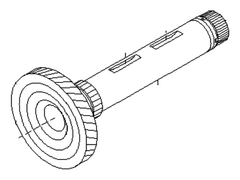 Subaru OEM Shaft Complete Driven STI 2006-2010 / 2012-2021 / WRX 2015-2021 | 32228AA030