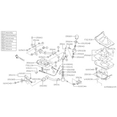 Subaru OEM Shift Lever Bushing Cup STI 2004-2021 | 35035KA010