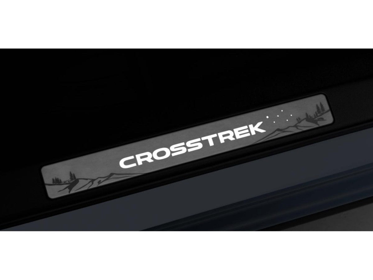 Subaru OEM Side Sill Plates - Illuminated Subaru Crosstrek 2024-2025 | H461SFN200
