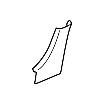 Subaru OEM Side Spoiler Protector - Left | 96052FG150