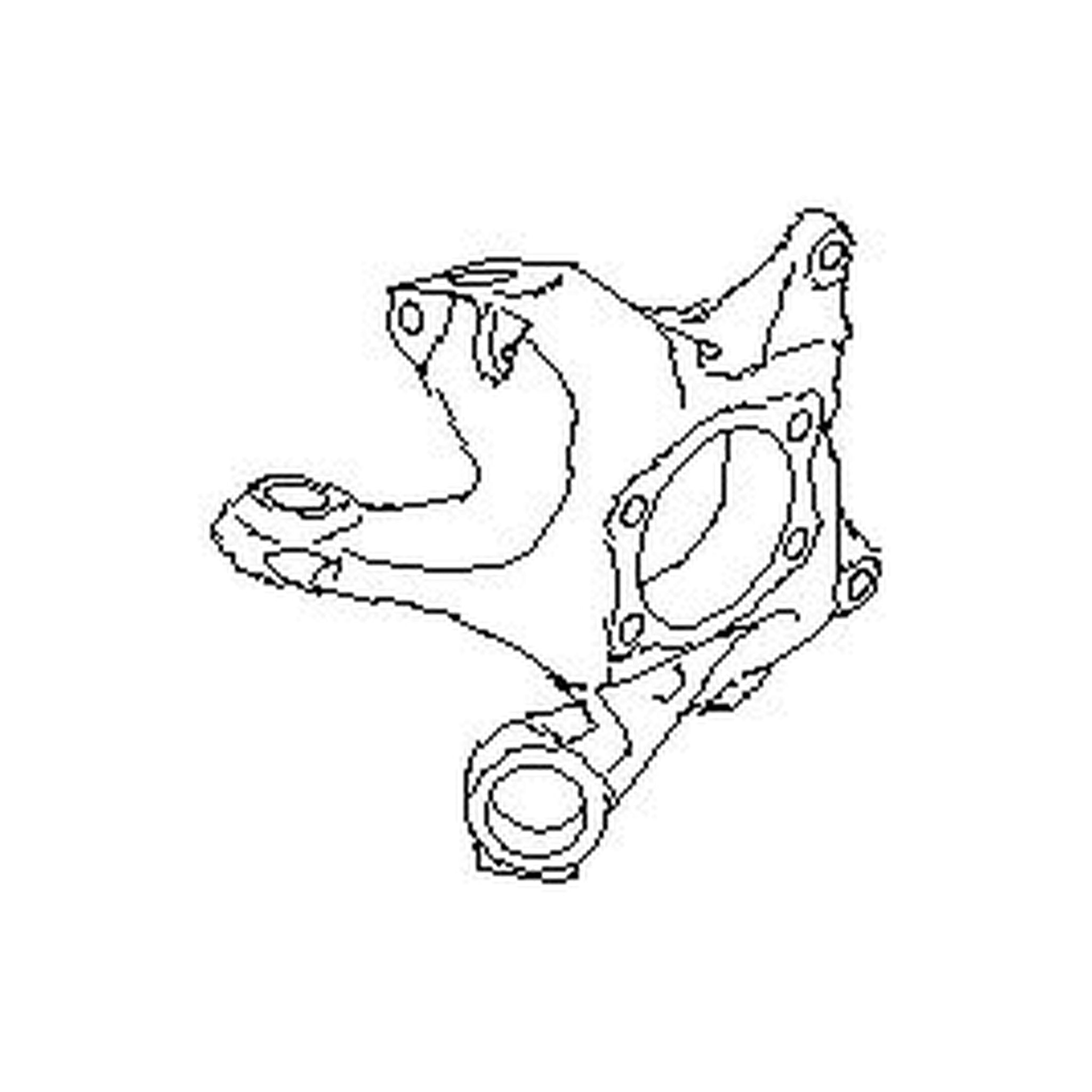 Subaru OEM Suspension Knuckle Axle Housing Left Rear 2022-2026 WRX | 28411VC030