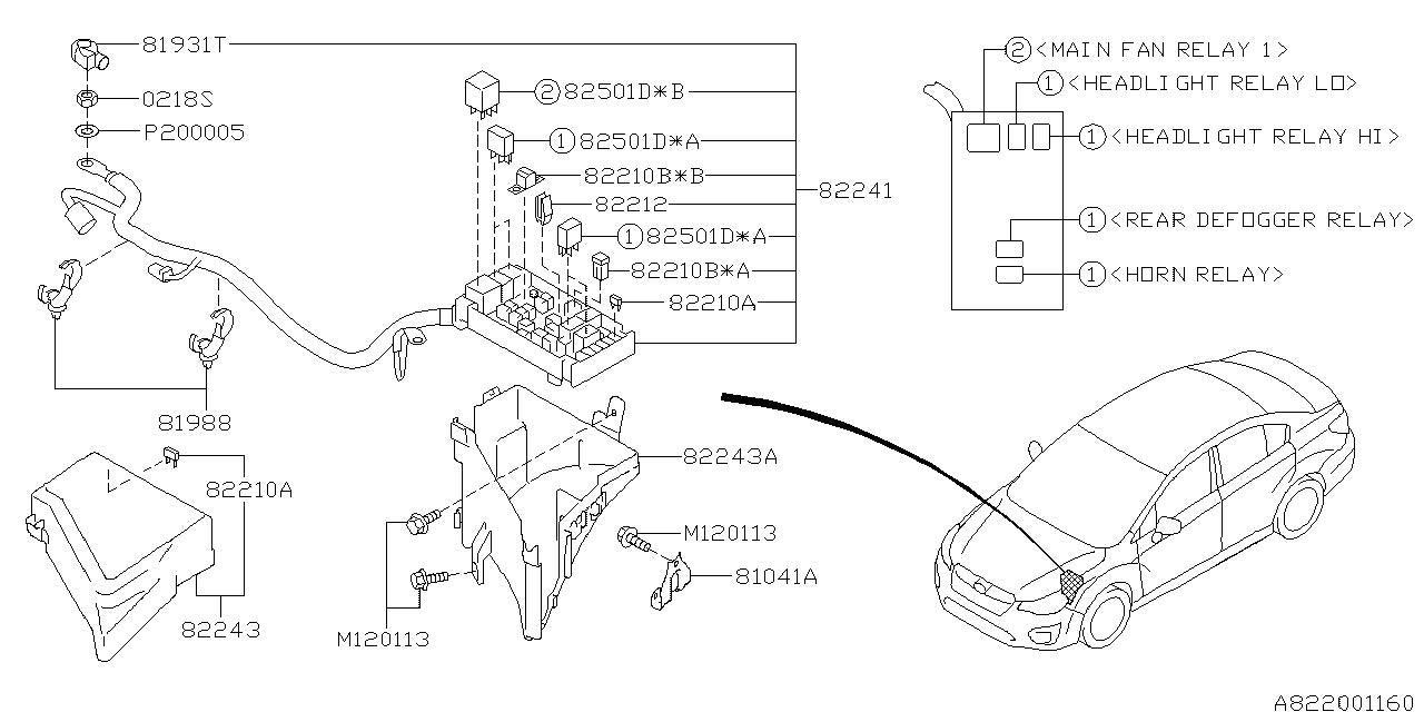 Subaru OEM Terminal Protector Subaru WRX / STI 2008-2021 | 81931AG080