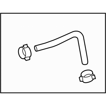 Subaru OEM Throttle Body Coolant Hose (15-21 WRX) | 21204AB290