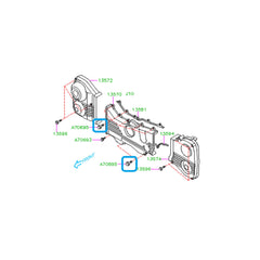 Subaru OEM Timing Cover Bolt - Center Cover A WRX / STI 2002-2021 | 800706950