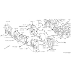 Subaru OEM Timing Cover Bolt - Center Cover B WRX / STI 2002-2021 | 800706930