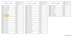Subaru OEM Timing Cover Gasket - Left - EG33 SVX 1995-1997 | 13586AA060
