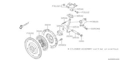 Subaru OEM Transmission Clutch Disk WRX 2006-2014 | 30100AA883