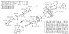 Subaru OEM Transmission Drive Shaft Dust Cover WRX 02-26 / STI 04-21 | 32135AA002