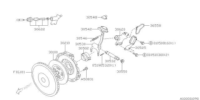 Subaru OEM Transmission Flywheel 2004-2021 STI | 30100AA920