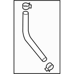 Subaru OEM Turbo Coolant Hose (15-21 WRX) | 14472AA370