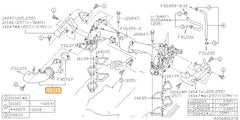 Subaru OEM Turbo Inlet WRX 2002-2003 | 14459AA224