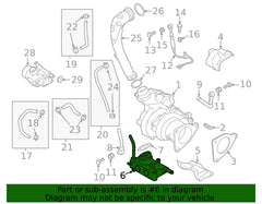 Subaru OEM Turbo Pedestal Subaru WRX 2022-2026 | 15191AA060