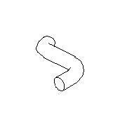 Subaru OEM Upper Radiator Coolant Hose WRX 2022-2026 | 45161VC020