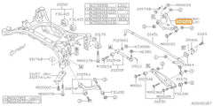 Subaru OEM Upper Rear Control Arm - Left | 20252FG011