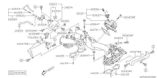 Subaru OEM Vacuum Hose 08-21 STI | 99071AD330