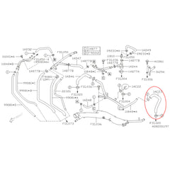 Subaru OEM Vacuum Hose. Fits Forester, Impreza, Legacy, Outback, WRX 2005-2015 | 99071AC230