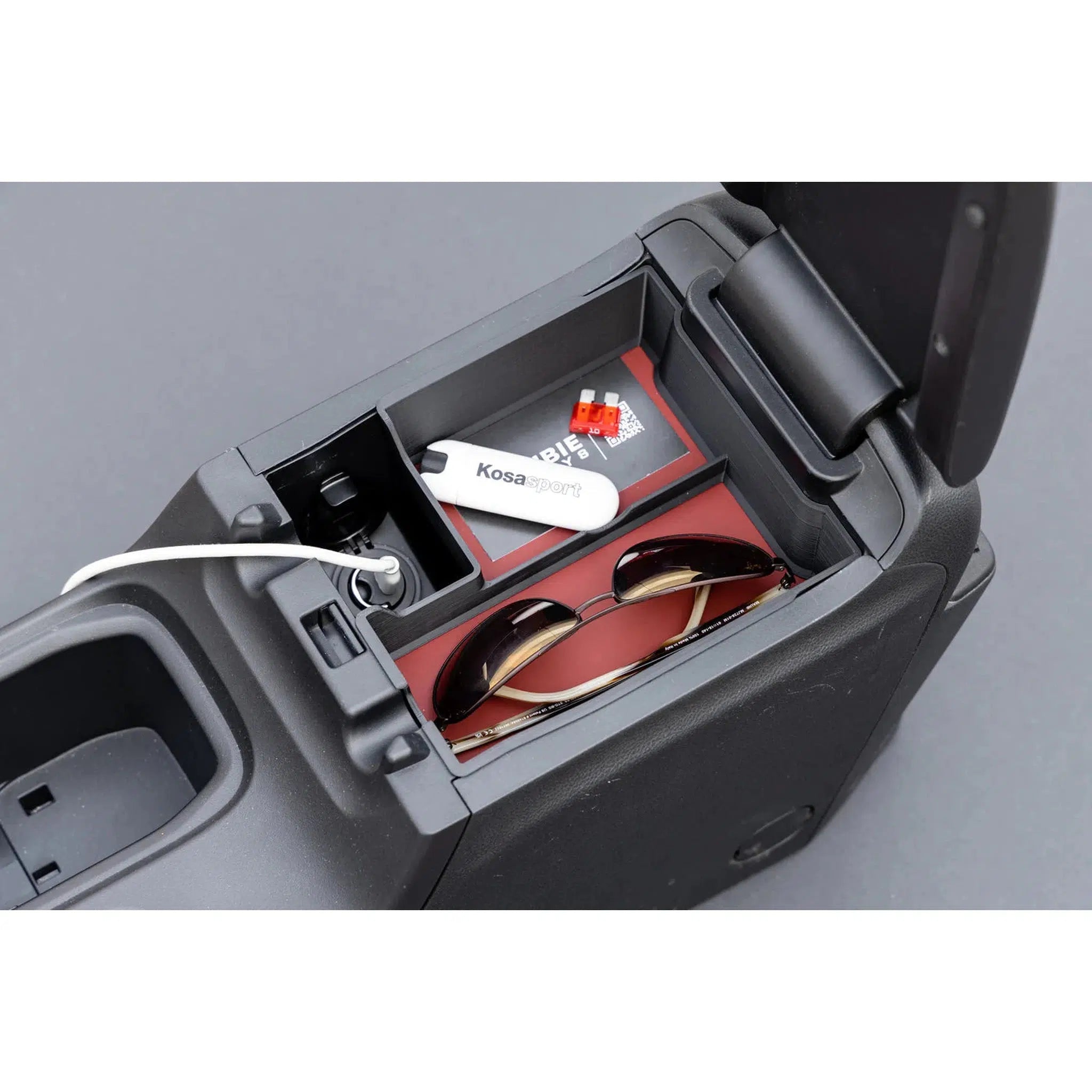 SubieTrays Center Console Tray 12-Volt Compatible Subaru WRX 2022-2026 6MT