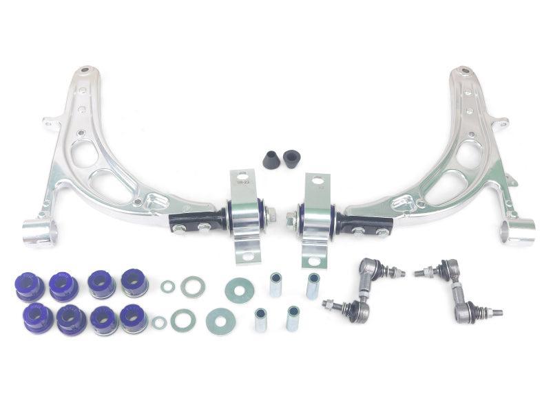SuperPro Front Lower Alloy Control Arm Kit Subaru WRX 02-05 / STI 04-06 | ALOY0020K