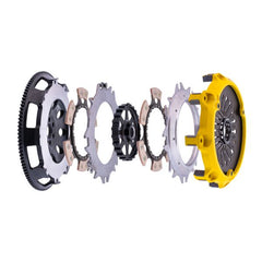ACT Mod-Twin 225 Heavy Duty Rigid Race Clutch Kit Nissan Skyline GT-R R34 1999-2002 | T1R-N04