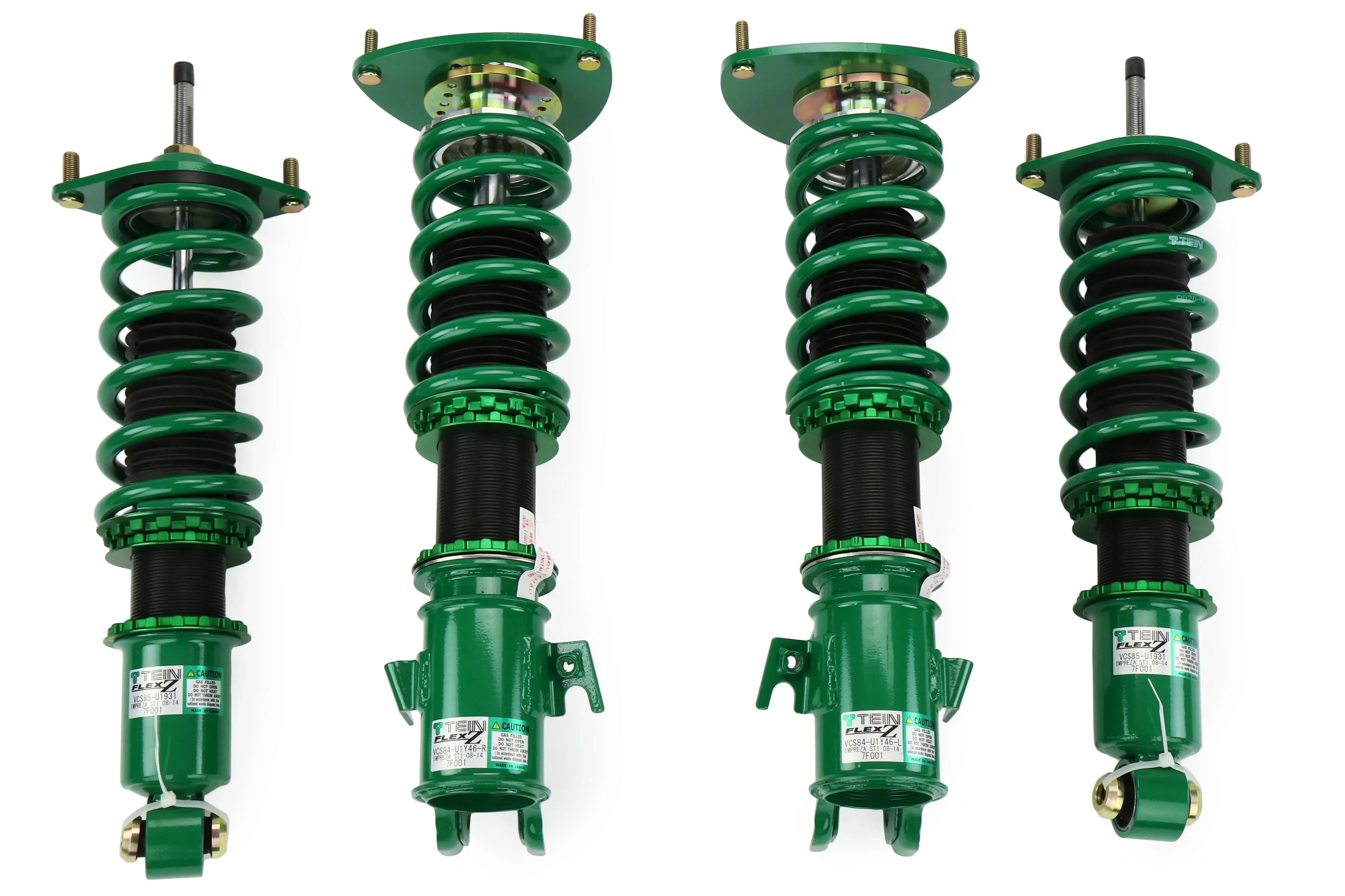 Tein Flex Z Coilover Kit Subaru WRX 2008-2014 | VSS80-CUSA1-C