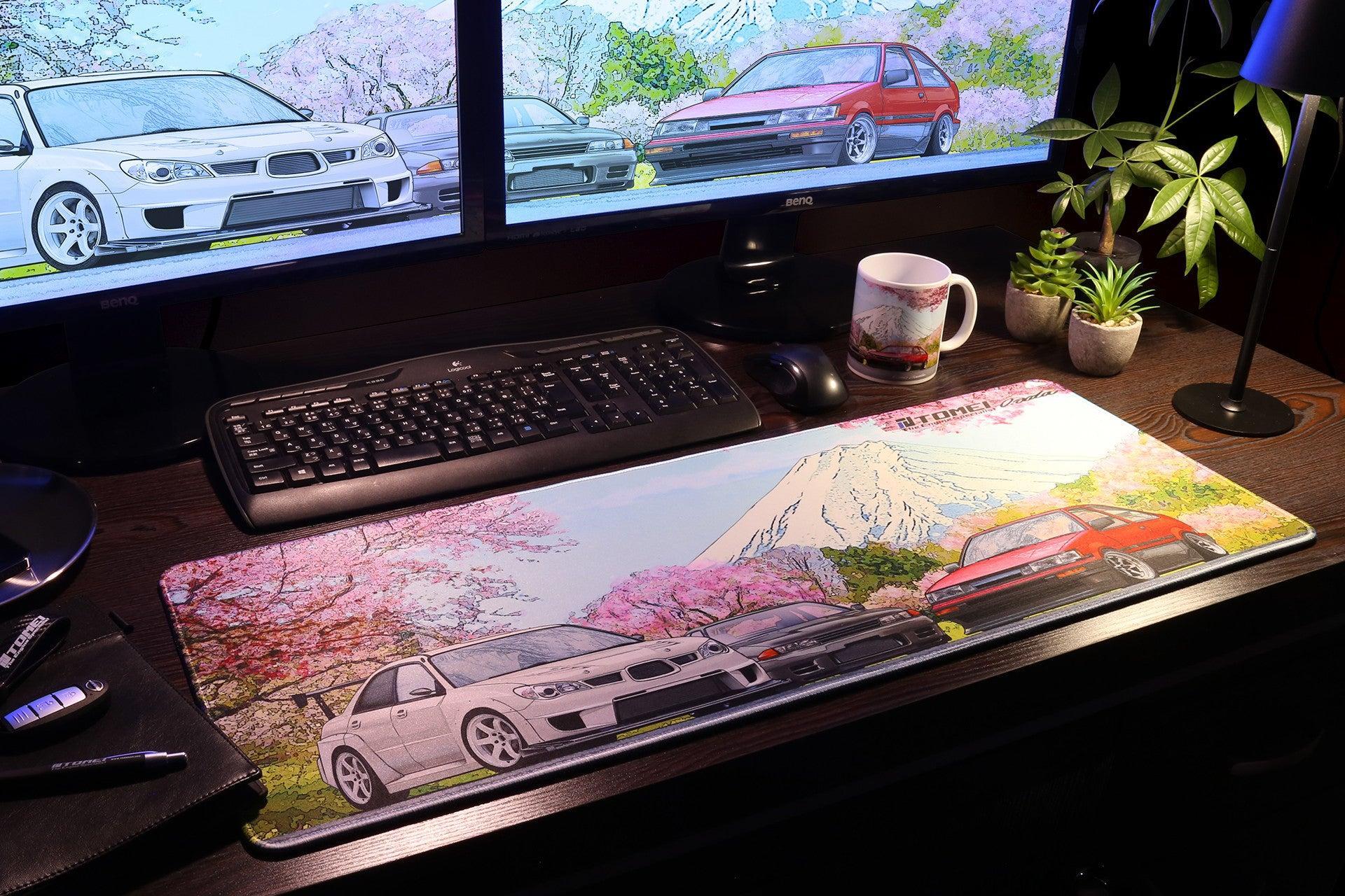 Tomei Cherry Blossom Desk Pad Universal | TG801A-0000A