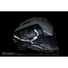 Tomei Expreme Ti Type D Titanium Cat Back Exhaust Subaru BRZ 13-26 / Toyota 86 17-26 | TB6090-SB05B