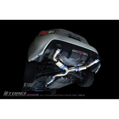 Tomei Expreme Ti Type D Titanium Cat Back Exhaust Subaru BRZ 13-26 / Toyota 86 17-26 | TB6090-SB05B