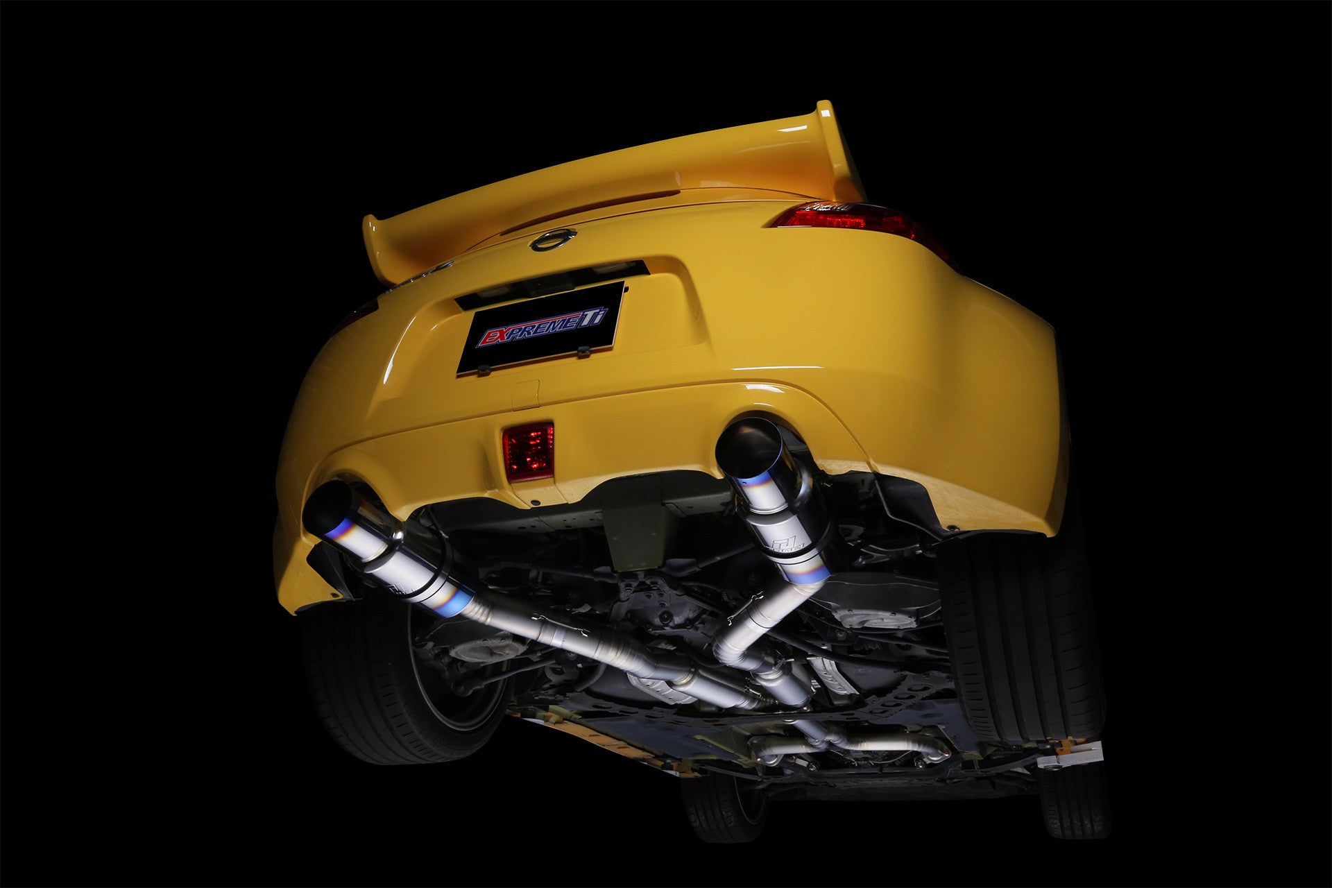 Tomei Full Titanium Dual Expreme Type D Cat Back Exhaust Nissan 370z 2009-2020 | TB6090-NS02B