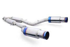 Tomei Full Titanium Dual Expreme Type D Cat Back Exhaust Nissan 370z 2009-2020 | TB6090-NS02B