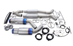 Tomei Full Titanium Dual Expreme Type D Cat Back Exhaust Nissan 370z 2009-2020 | TB6090-NS02B