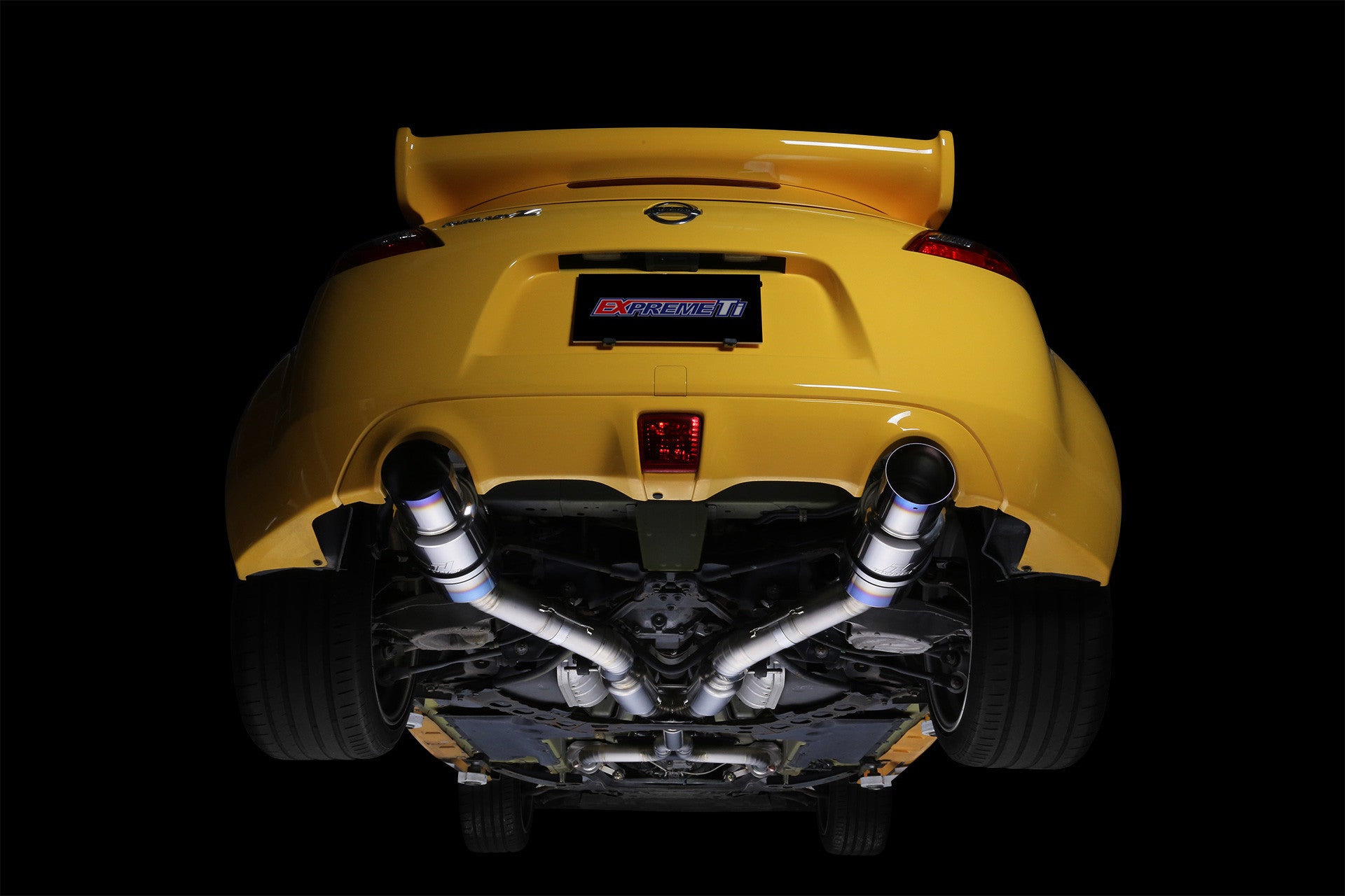 Tomei Full Titanium Dual Expreme Type D Cat Back Exhaust Nissan 370z 2009-2020 | TB6090-NS02B