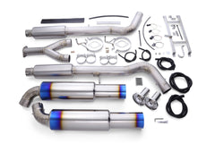 Tomei Full Titanium Expreme Dual Type D Cat Back Exhaust Infiniti Q50 2016-2024 | TB6090-NS21E