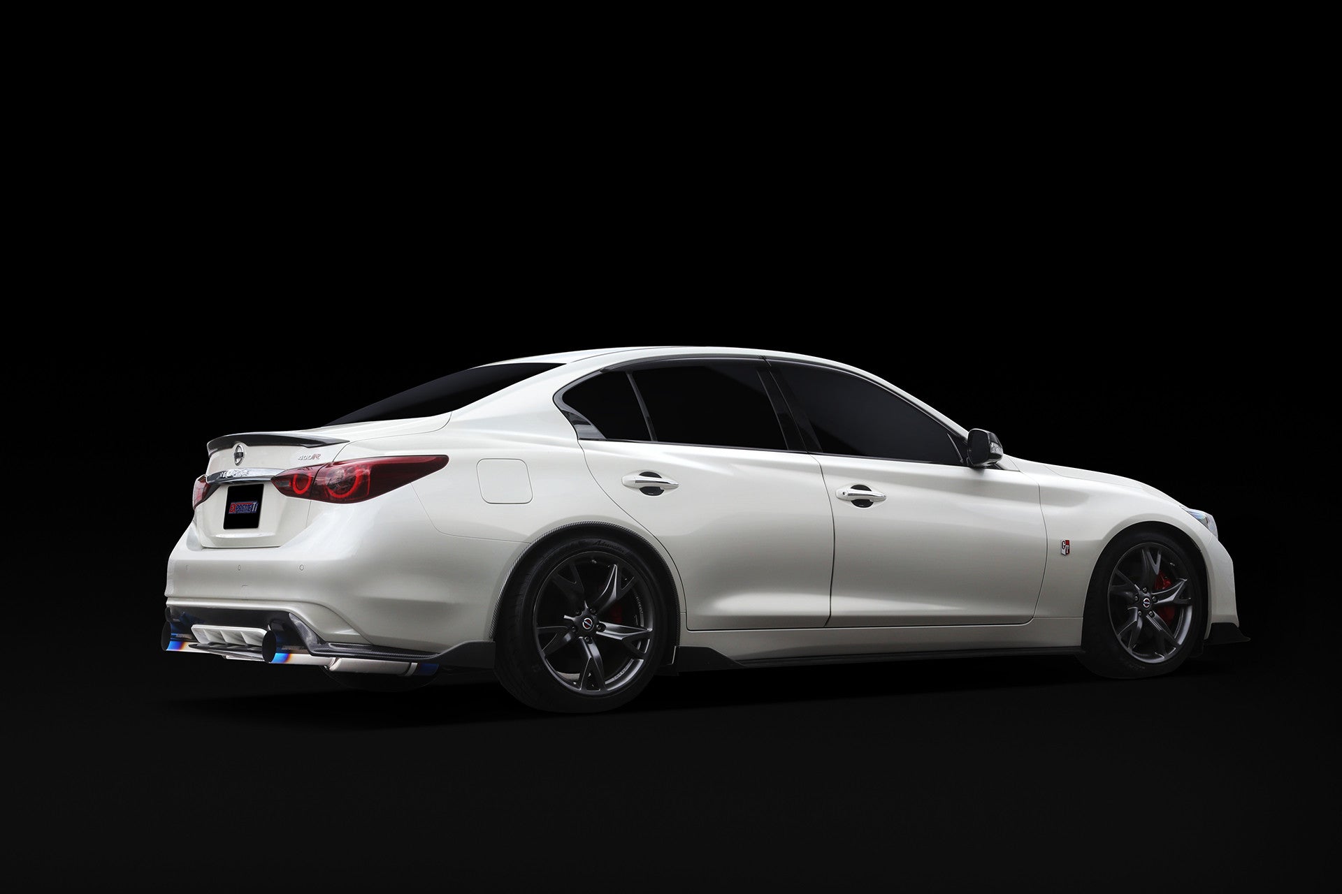 Tomei Full Titanium Expreme Dual Type D Cat Back Exhaust Infiniti Q50 2016-2024 | TB6090-NS21E