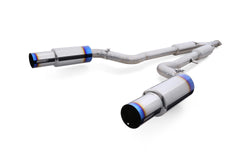 Tomei Full Titanium Expreme Dual Type D Cat Back Exhaust Infiniti Q60 2017-2022 | TB6090-NS21F