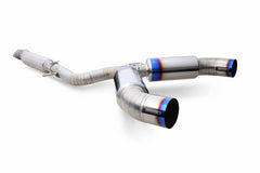 Tomei Full Titanium Expreme Dual Type D Cat Back Exhaust Nissan 350z 2003-2009 | TB6090-NS04B