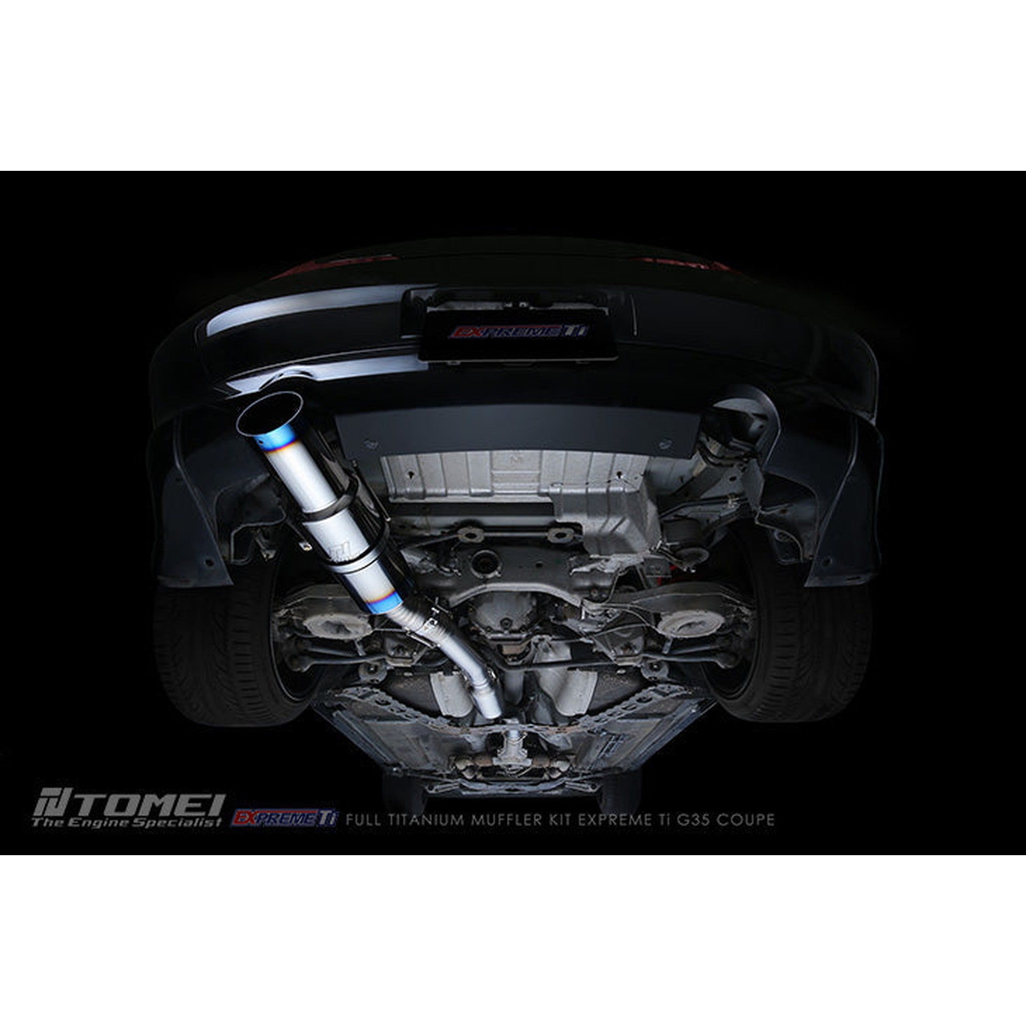Tomei Full Titanium Muffler Kit Expreme Ti Infiniti G35 Coupe 2003-2007 | TB6090-NS04G