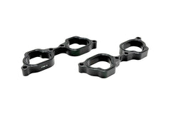 Torque Solution 19mm Billet Intake Manifold Spacer Black Subaru WRX 02-14 / STI 04-21 / FXT 04-13 / Legacy GT 05-12 | TS-SU-478B-BK