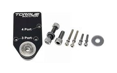 Torque Solution Billet MAC Valve Mount Bracket - For 3/4 Port MAC Solenoid Valves | TS-UNI-646