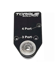 Torque Solution Billet MAC Valve Mount Bracket - For 3/4 Port MAC Solenoid Valves | TS-UNI-646
