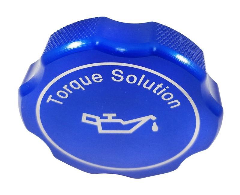Torque Solution Billet Oil Cap Subaru WRX / STI / Forester / BRZ / FR-S Blue | TS-SU-313BU