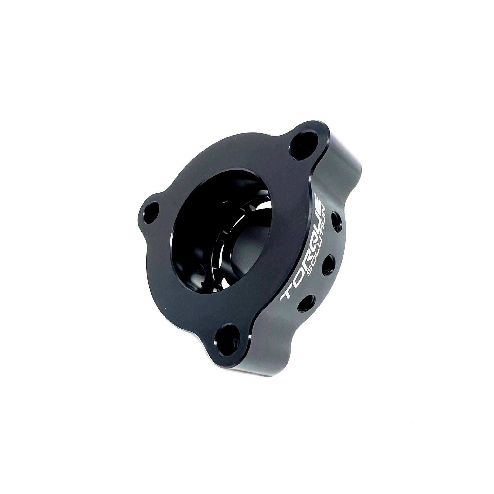 Torque Solution Blow Off Valve Adapter Subaru WRX 2022-2026 - Black | TS-SU-751