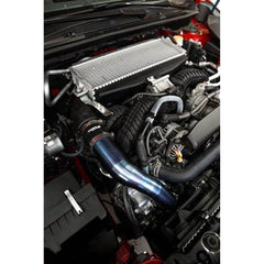 Torque Solution Burnt Blue Titanium Top Mount Charge Pipe Subaru WRX 22-26 / Ascent 19-23 / Outback XT 20+ | TS-SU-812BU