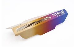 Torque Solution Engine Pulley Cover Titanium Burnt Purple/Blue Subaru WRX 02-14 / STI 04-21 | TS-SU-879-PR