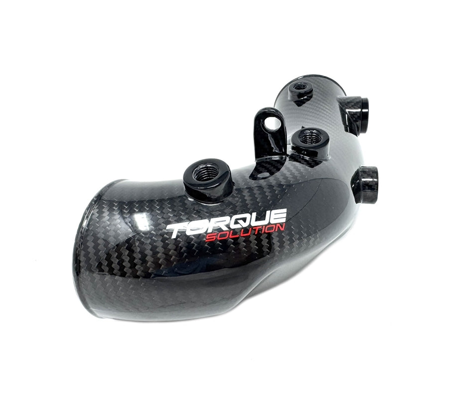 Torque Solution HD Hard Turbo Inlet Carbon Fiber 3" Subaru WRX 02-07 / STI 04-21 | TS-SU-881CF-3