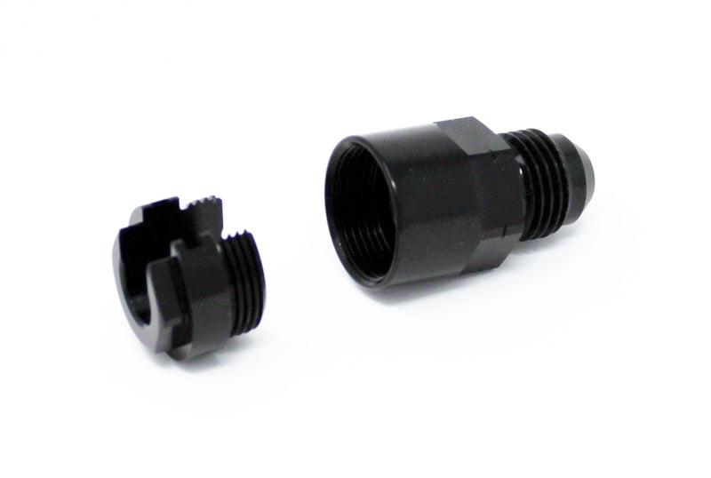 Torque Solution Locking Quick Disconnect Adapter Fitting 3/8in SAE to -6AN Male Flare | TS-FTG-003