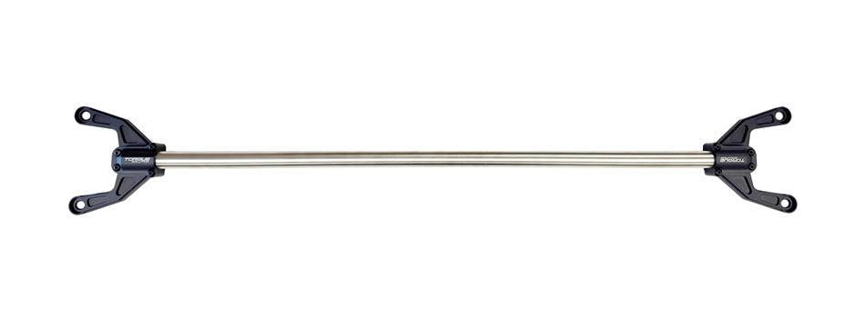 Torque Solution Rear Shock Tower Brace - Titanium Brushed / Raw Subaru WRX 2022-2026 | TS-SU-865-RW