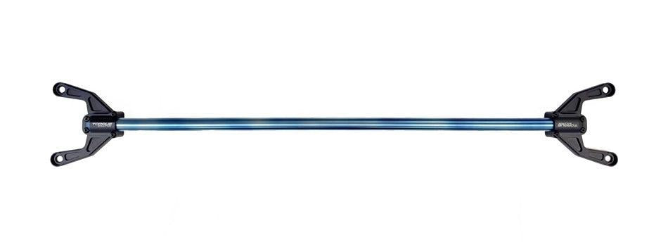 Torque Solution Rear Shock Tower Brace - Titanium Burnt Blue Subaru WRX 2022-2026 | TS-SU-865-BU