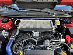 Torque Solution Strut Brace Titanium Burnt Blue Subaru WRX 2022-2026 | TS-SU-864-BU