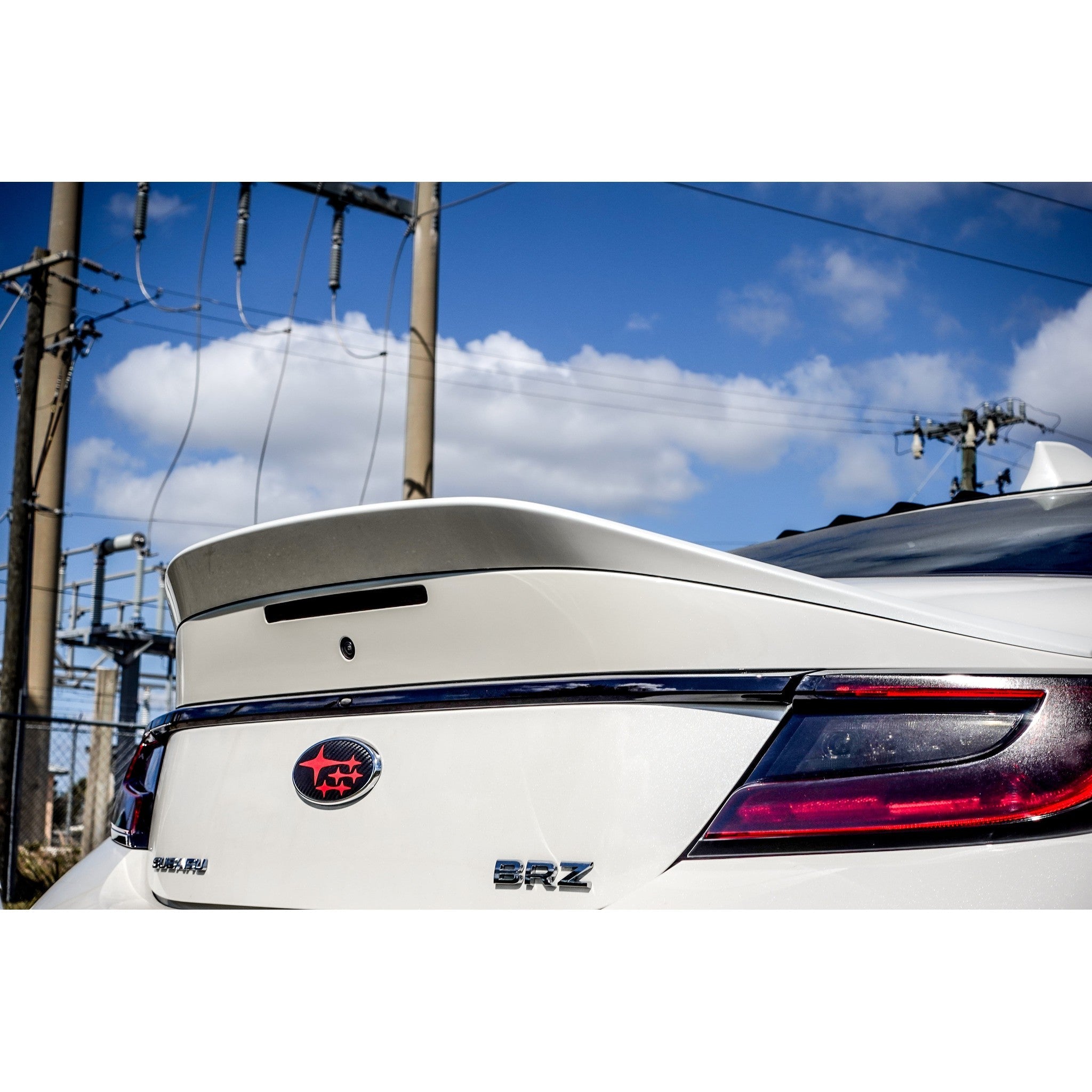 Toyota TRD GR Trunk Spoiler Subaru BRZ / Toyota GR86 2022-2026 - Crystal White Pearl | MS342-18007-A0