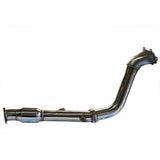 Turbo XS High Flow Catted Downpipe Subaru WRX 02-07 / STI 04-07 / Forester XT 04-08 | WS02-DPC